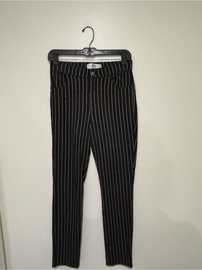 Hollister Black Pinstripe Ultra High Rise pants